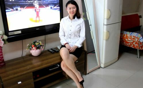 Sexy Stiletto Girl – Blanche – 006